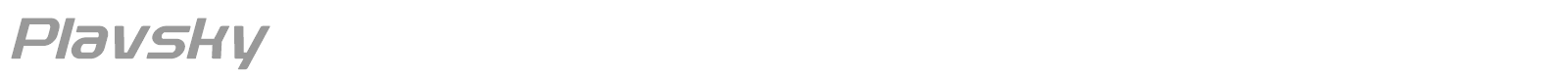 Plavsky font preview